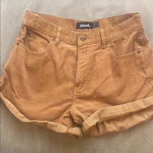 Corduroy shorts sz 6